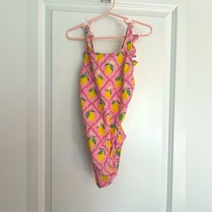 Mini Boden Lemon Swimsuit size 7/8